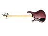 MTD KZX 5 (V2), Dark Cherry Burst / Maple/ USA Bartolini Electronics 5 String Bass At Bass Central