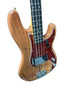 Fender Custom Shop NOS Artisan P Bass, KOA/Ebony 4 String Bass At Bass Central