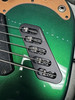 Dingwall SP1 (5) Dark Candy Green / Rosewood 5 String Bass At Bass Central