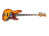 Fender Custom Shop 1964 RELIC  Artisan J Bass, Honeyburst Flame Maple Burl/Rosewood  4 String Bass At Bass Central
