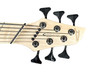 Dingwall Combustion 6 (3 Pickup), Natural w/ Maple 6 String Bass At Bass Central