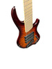 Dingwall Combustion 6, (3) Pickup, Vintage Burst w/ Pau Ferro B-STOCK 6 String Bass At Bass Central