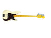 Fender AM Pro II Precision, Olympic White / Maple  4 String Bass At Bass Central