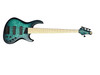 MTD Kingston Norm Stockton Sign. (5), Blueburst / Maple 5 String Bass At Bass Central