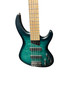 MTD Kingston Norm Stockton Sign. (5), Blueburst / Maple 5 String Bass At Bass Central