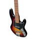 Sandberg California TT-4 SuperLight, 3-Tone Sunburst with Pau Ferro 4 String Bass At Bass Central