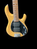 Ernie Ball Music Man StingRay 5 HH Special, CLASSIC Natural 5 String Bass At Bass Central