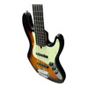 Lakland Skyline 55-60 FRETLESS 3TSB / L Fretless  lined Ebony 5 String Bass At Bass Central