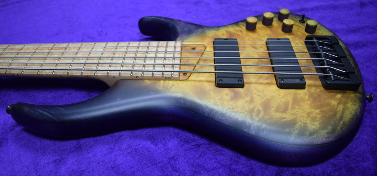 MTD 635 USA (6) Nebula Burst Myrtle Burl w/ Birdseye Maple *On