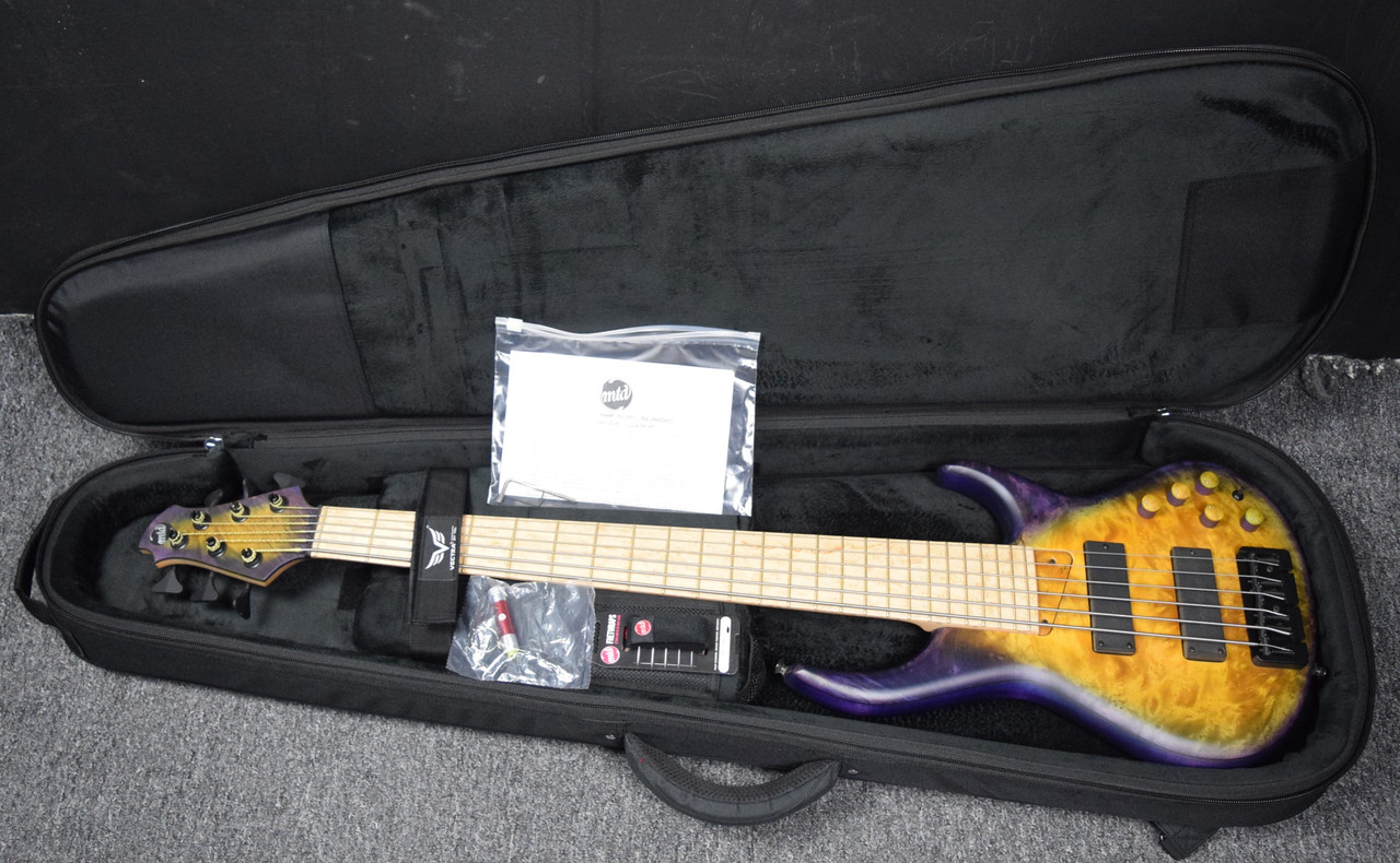MTD 635 USA (6) Nebula Burst Myrtle Burl w/ Birdseye Maple *On