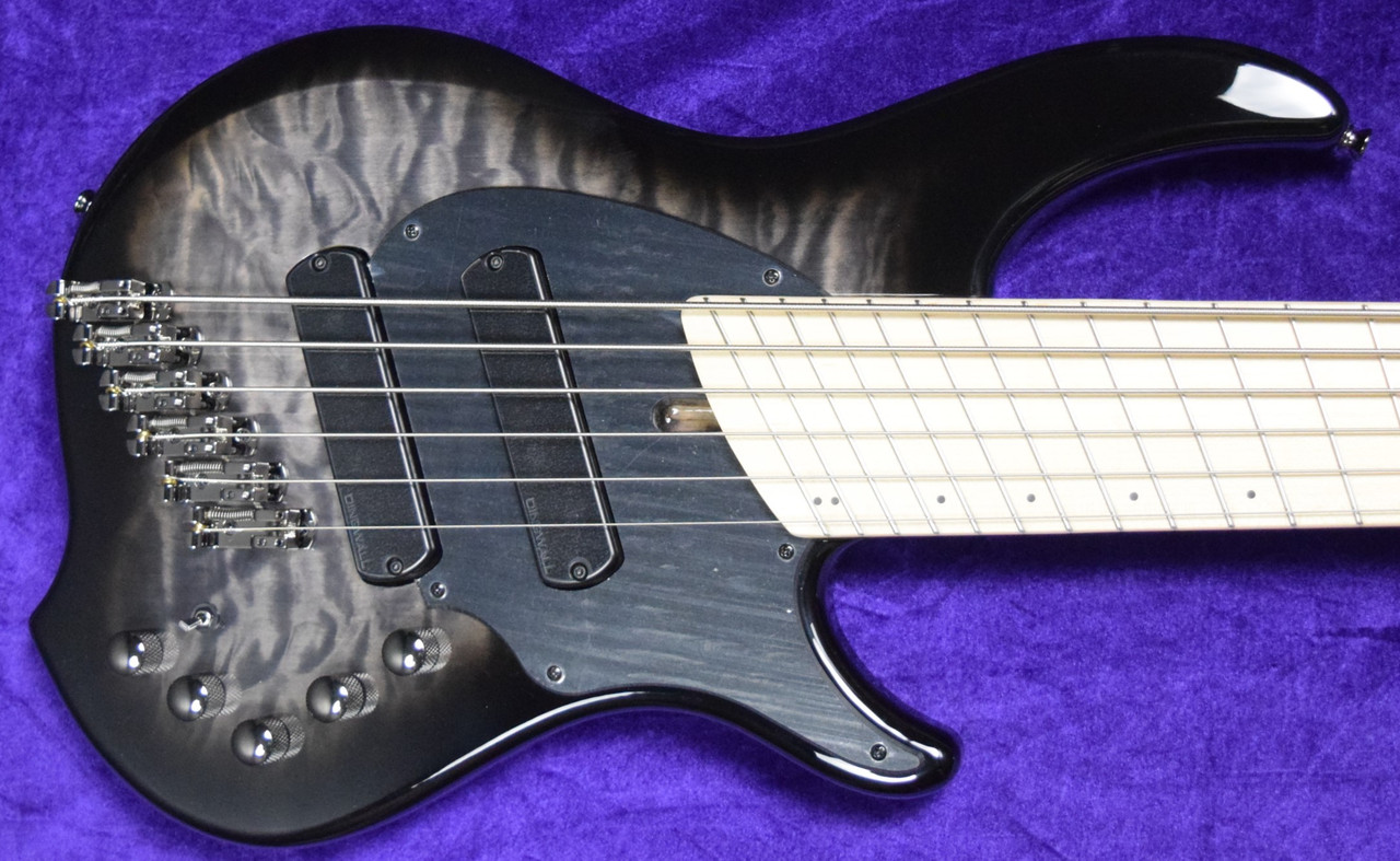 with　*In　Dingwall　2-Tone　Combustion　Maple　Stock!　6-String,　Blackburst