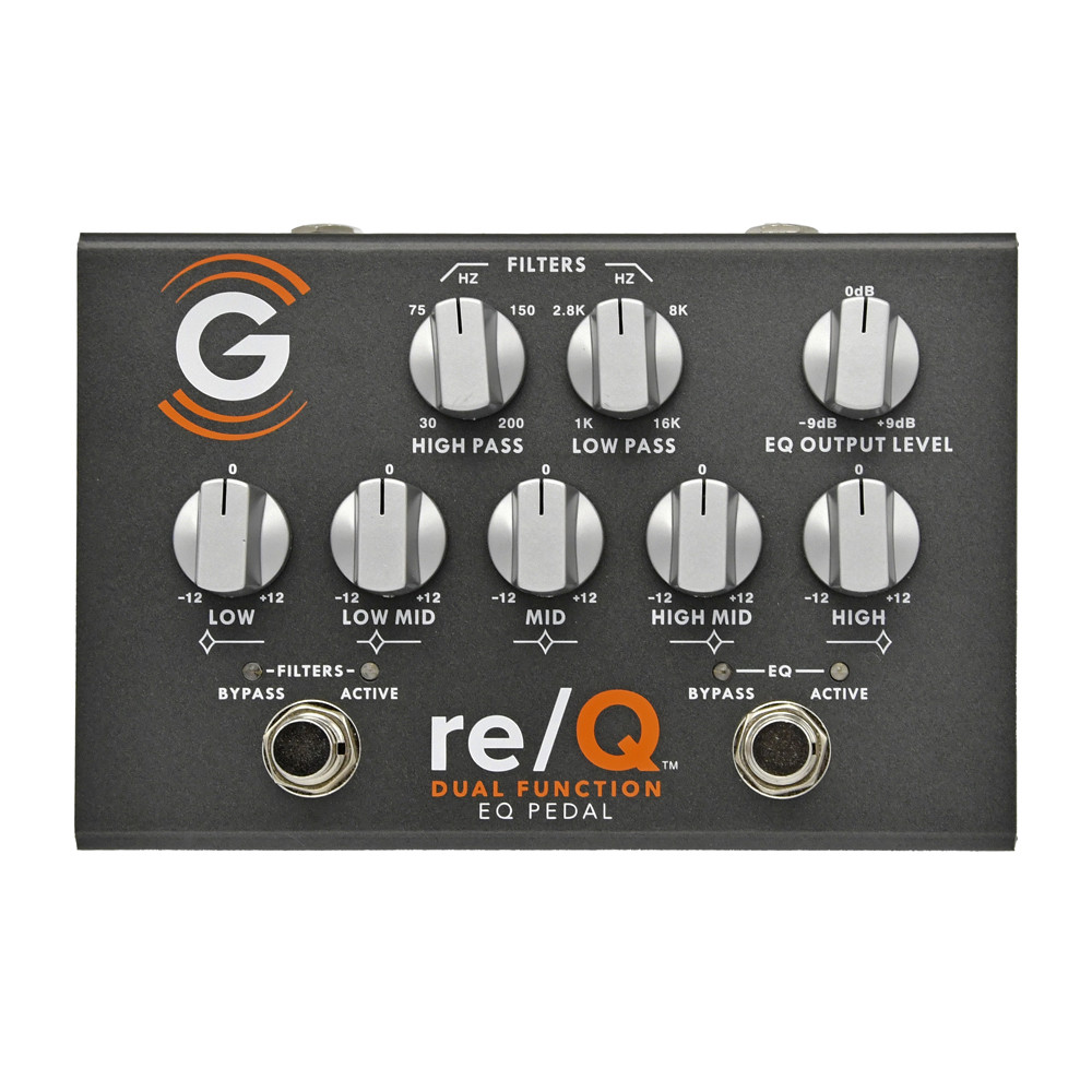 ベース GENZLER RE-Q-PEDAL Genzler Amplification RE/Q, Dual Function Bass EQ Pedal