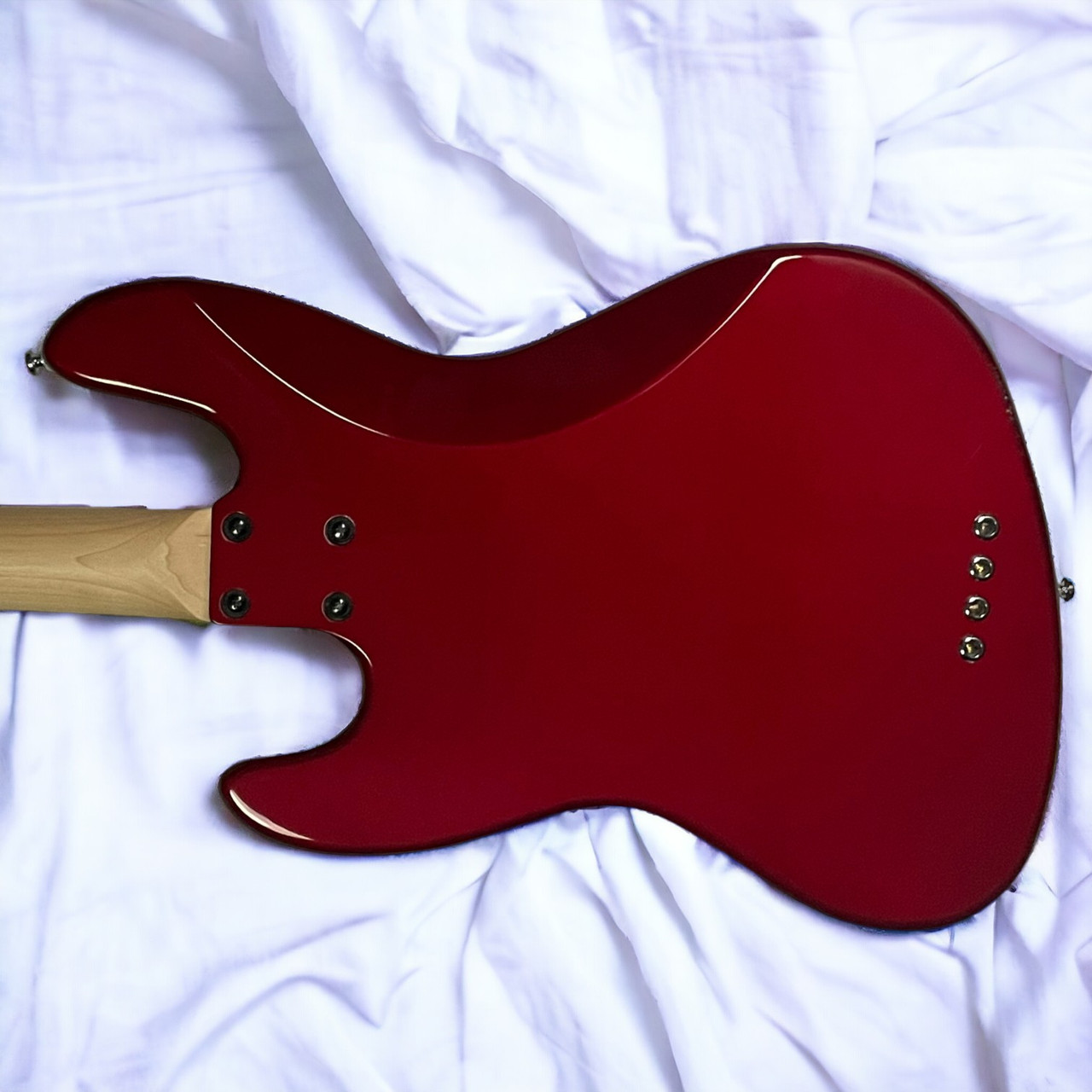 Lakland Skyline 44-60 (Joe Osborn) Custom, Candy Apple Red / Rosewood  *Floor Demo = Save $!