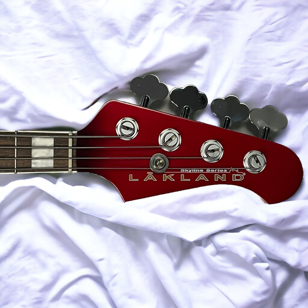Lakland Skyline 44-60 (Joe Osborn) Custom, Candy Apple Red