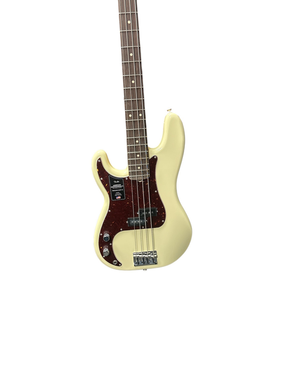 Fender American Pro II P-Bass *LEFTY*, Olympic White with Rosewood