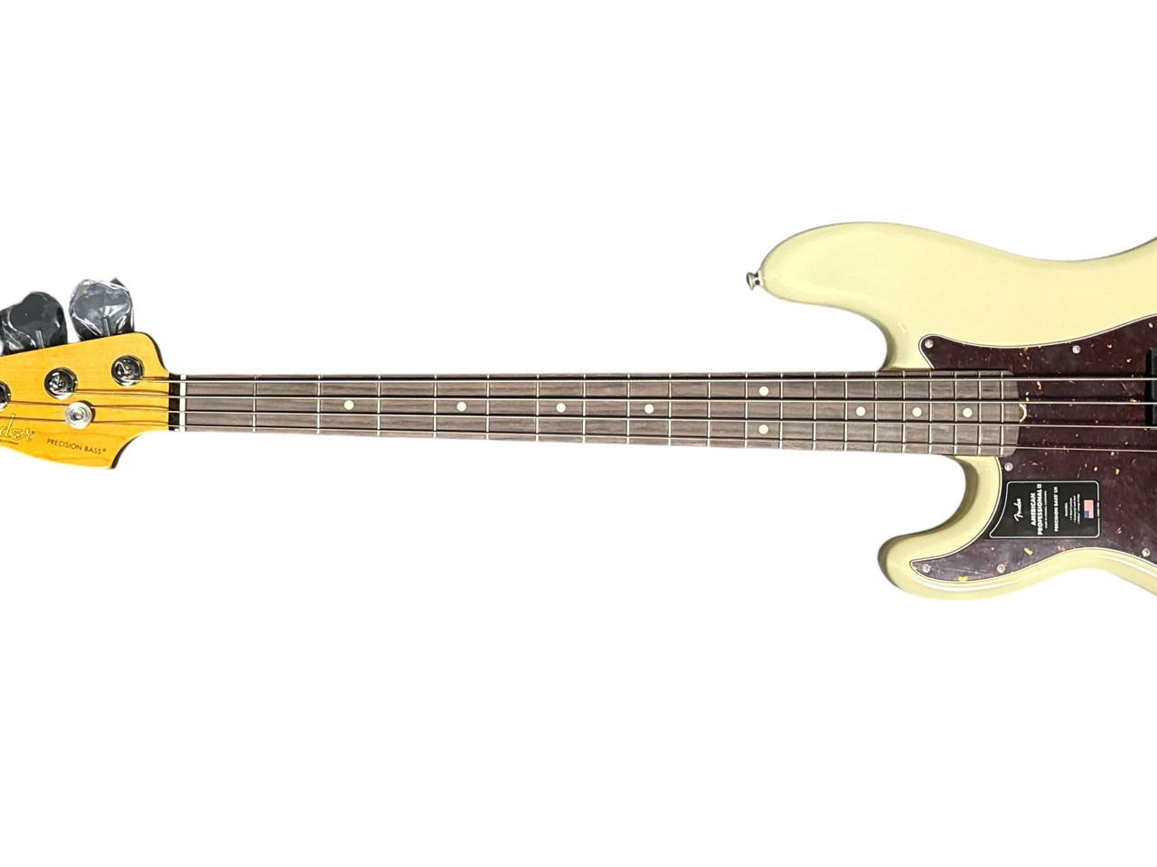 Fender American Pro II P-Bass *LEFTY*, Olympic White with Rosewood