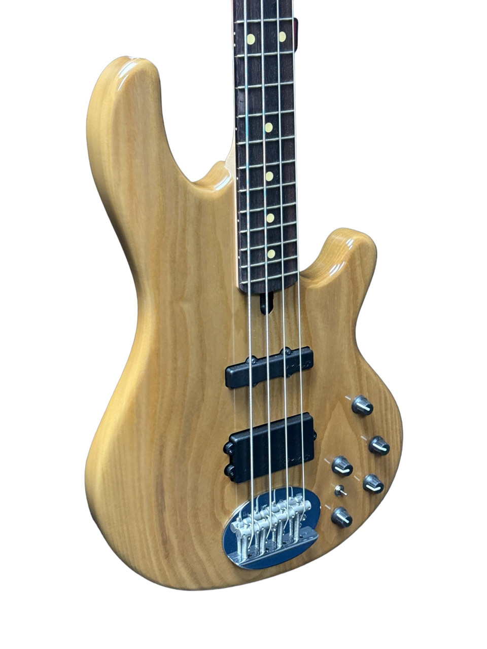 ベース Lakland Skyline Japan Series 5-String Lakland SK 5DX Skyline Japan Series 2009 Translucent Blue