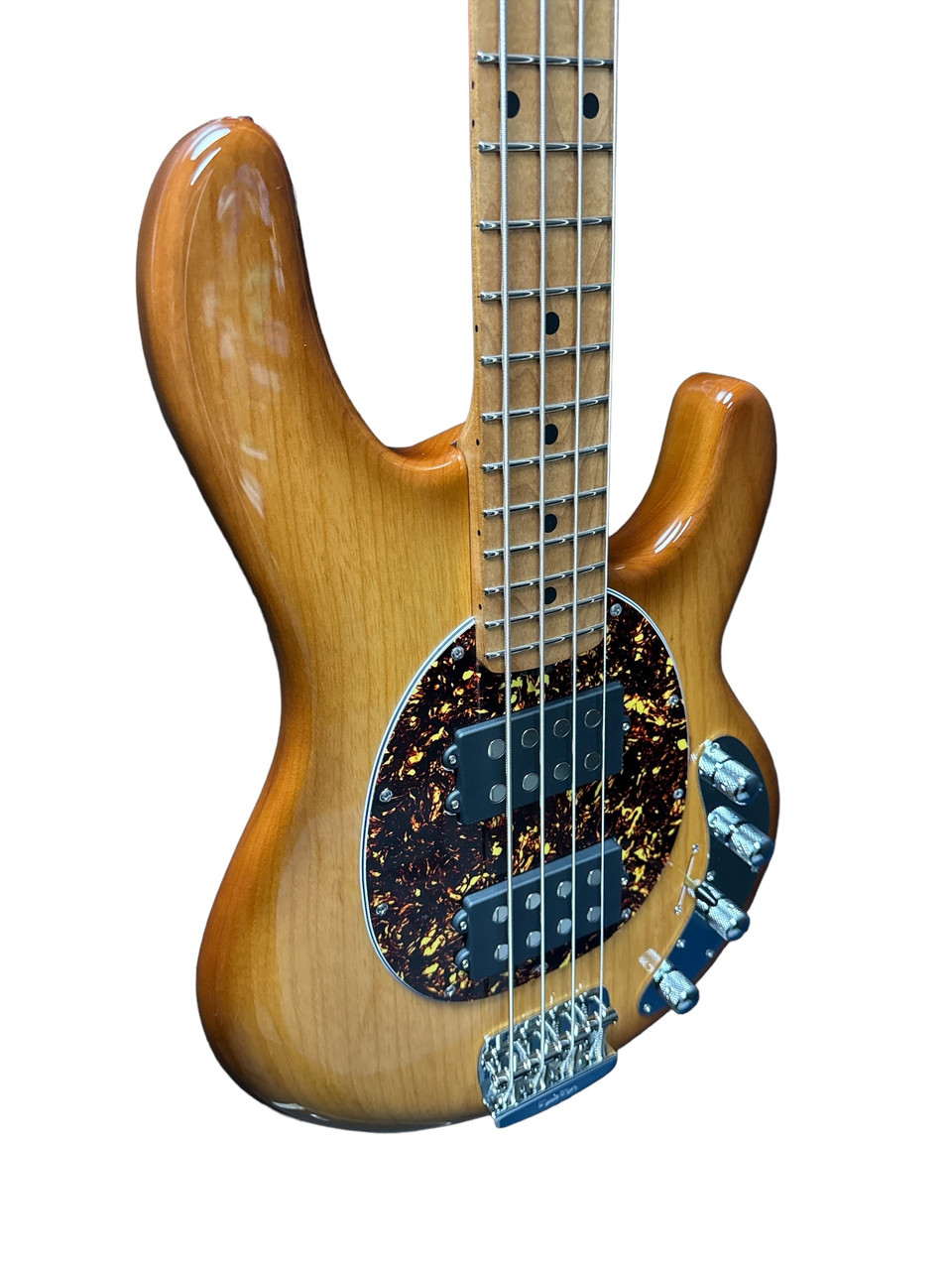 Ernie Ball Music Man Stingray 4 HH Special, Hot Honey / Roasted