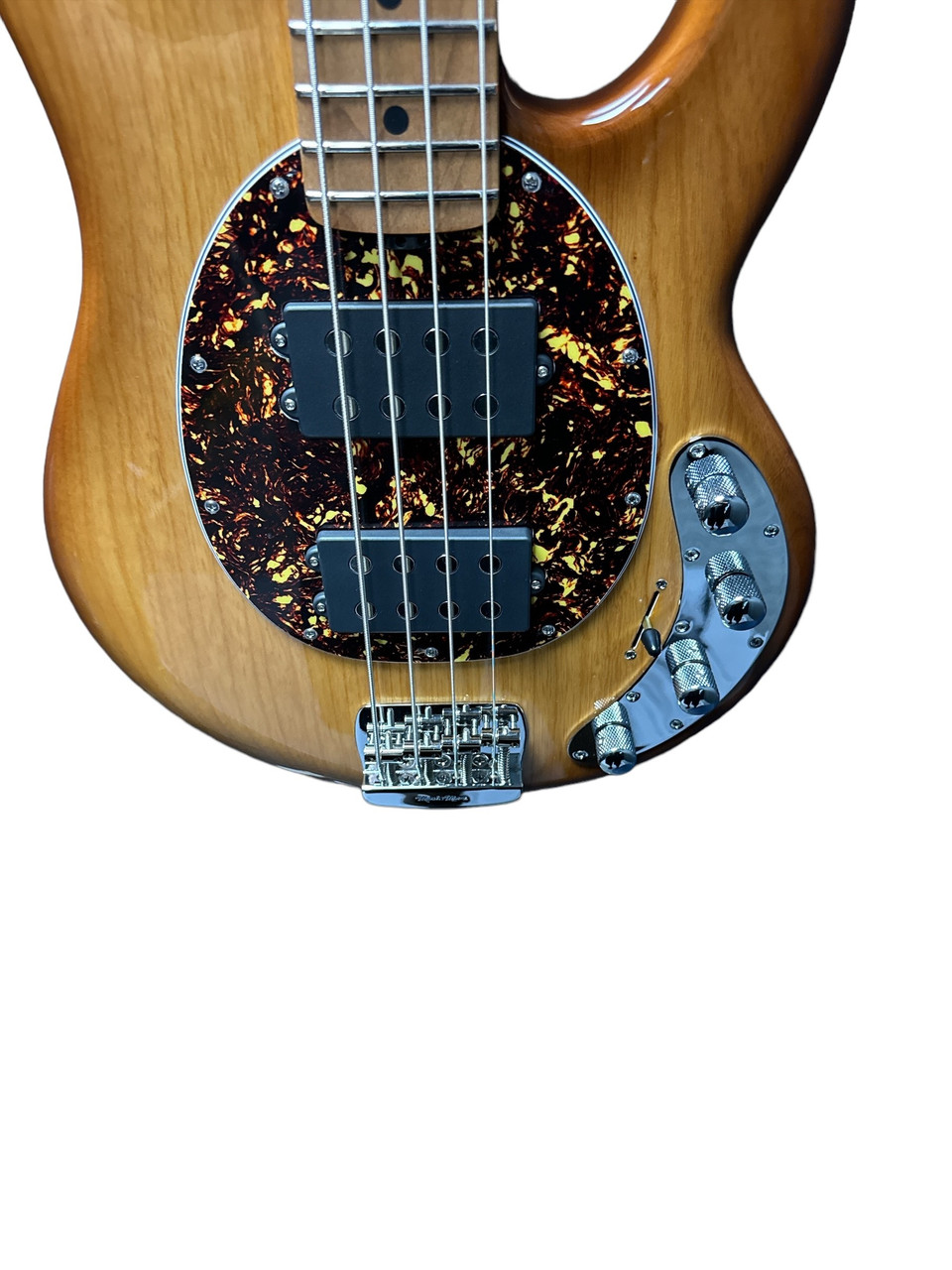 Ernie Ball Music Man Stingray 4 HH Special, Hot Honey / Roasted