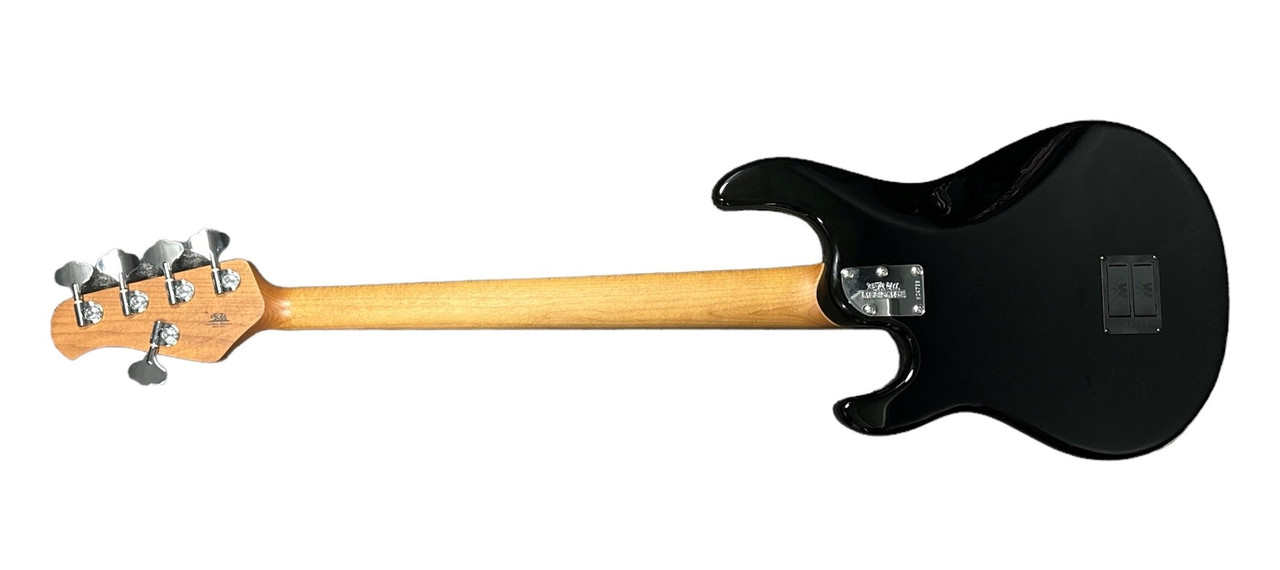 Ernie Ball Music Man StingRay 5 HH Special, Black Gloss / Roasted