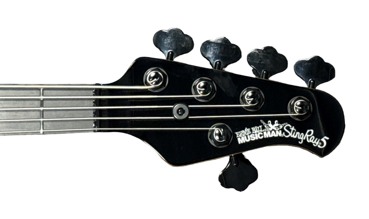 Ernie Ball Music Man StingRay 5 HH Special, Smoked Chrome / Ebony