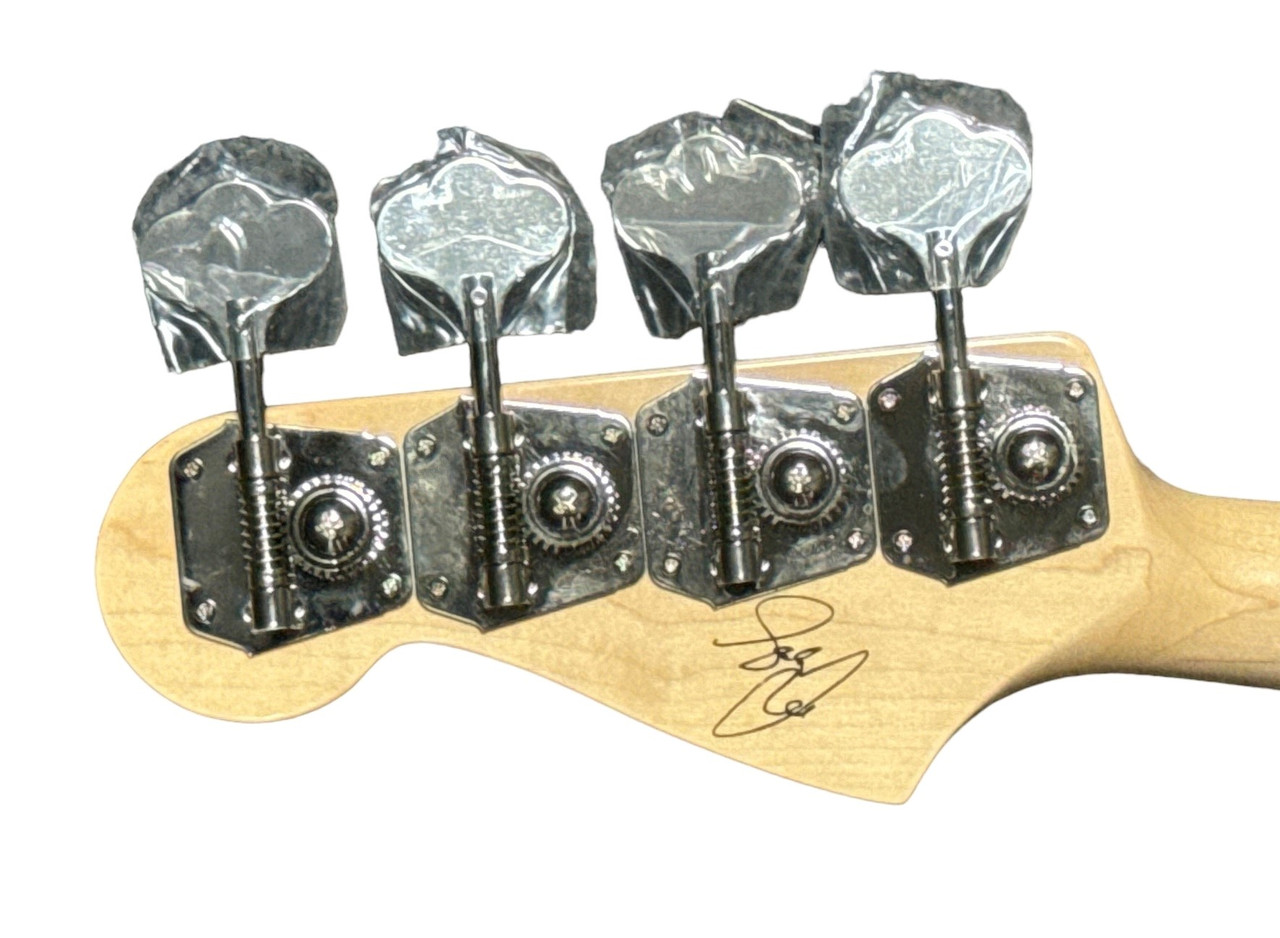 Fender USA Geddy Lee Jazz, Black Gloss w/ Maple *IN STOCK*
