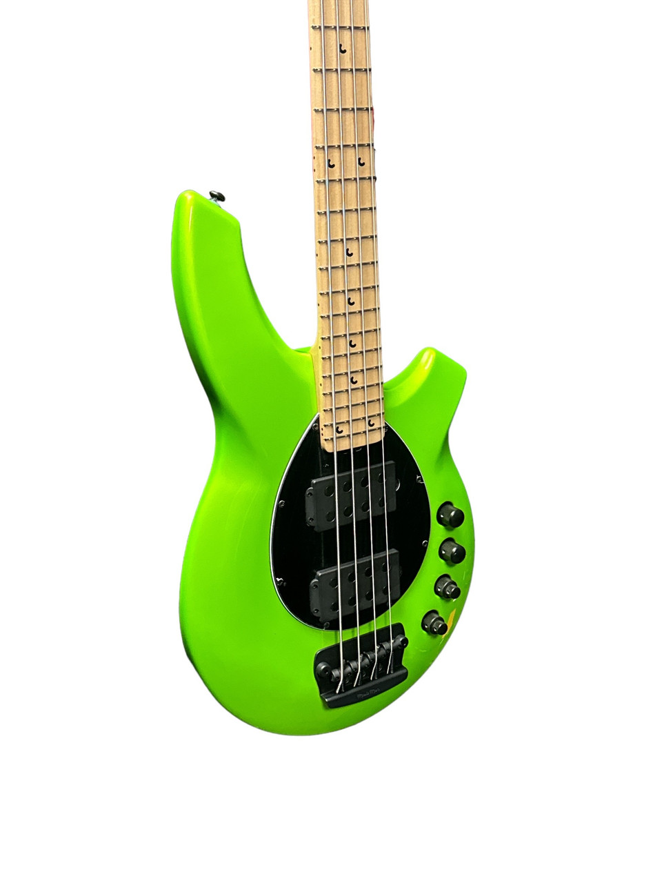 Ernie Ball Music Man Bongo 4 HH, Mantis Green / Maple *On Order