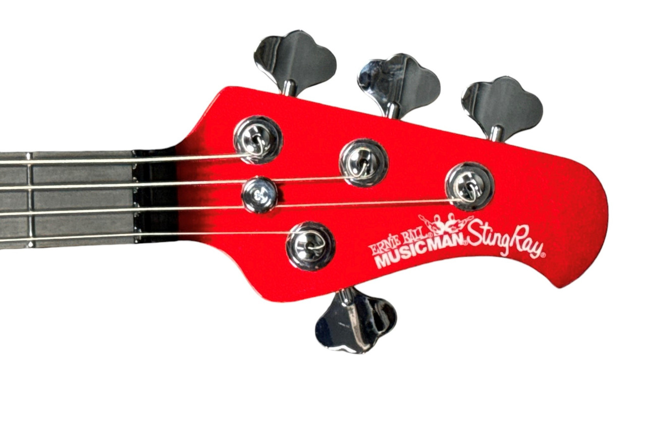 Ernie Ball Music Man StingRay 4 HH Special, Candyman / Ebony *IN