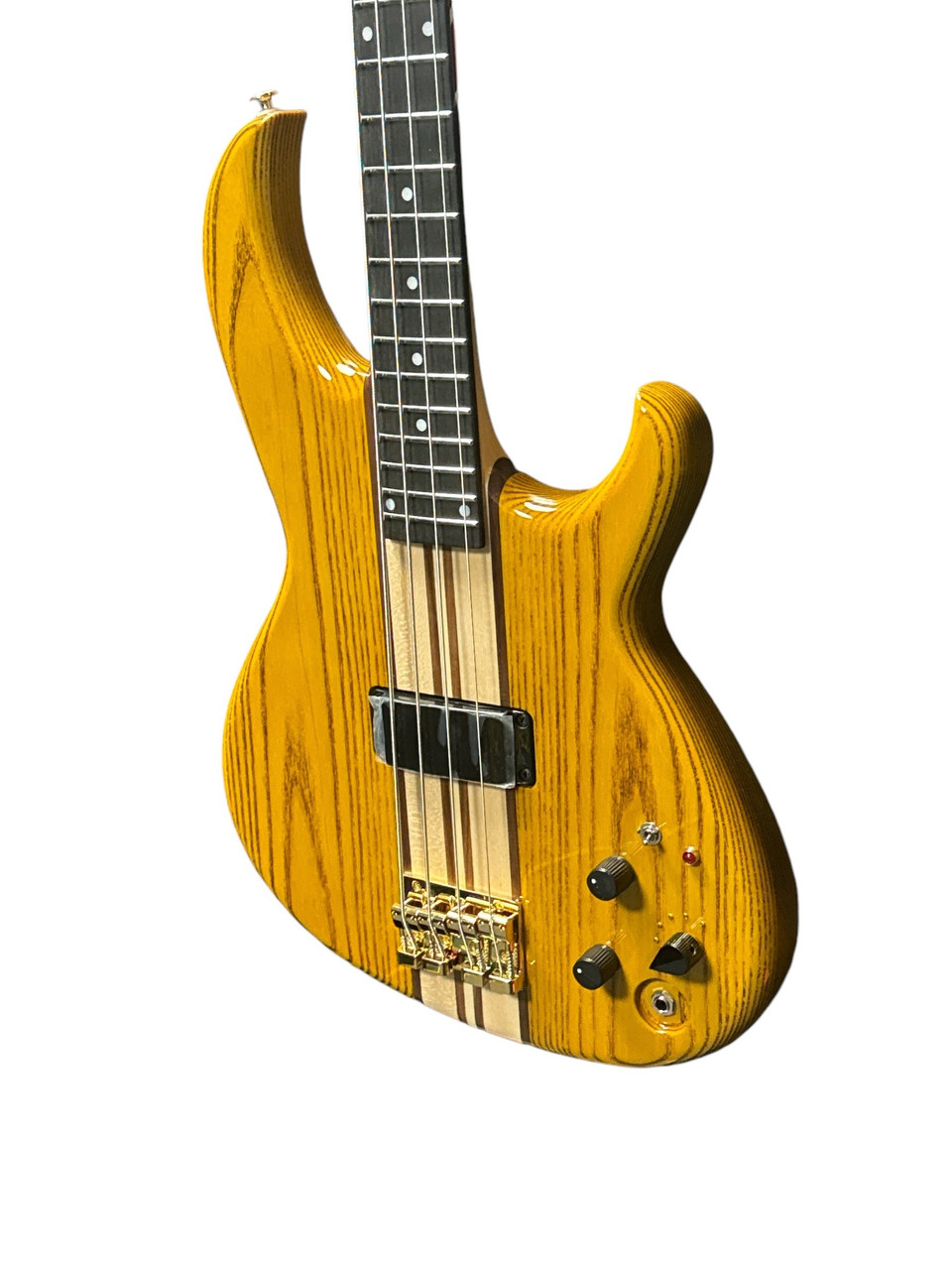 Aria Pro II SB-1000, Natural Ash (Oak Stain) with Ebony *IN STOCK