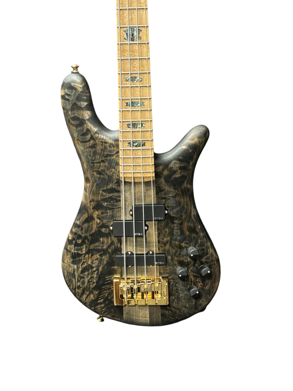 Spector USA NS-2, Super Faded Black (Oil Finish) / Birdseye