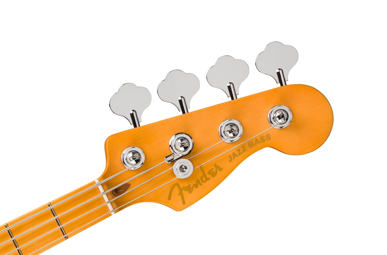 Fender American Ultra II Jazz Bass, Sinister Red / Maple *IN STOCK*