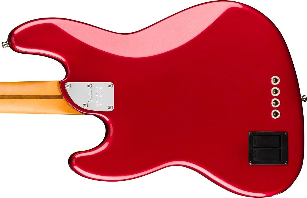 Fender American Ultra II Jazz Bass, Sinister Red / Maple *IN STOCK*