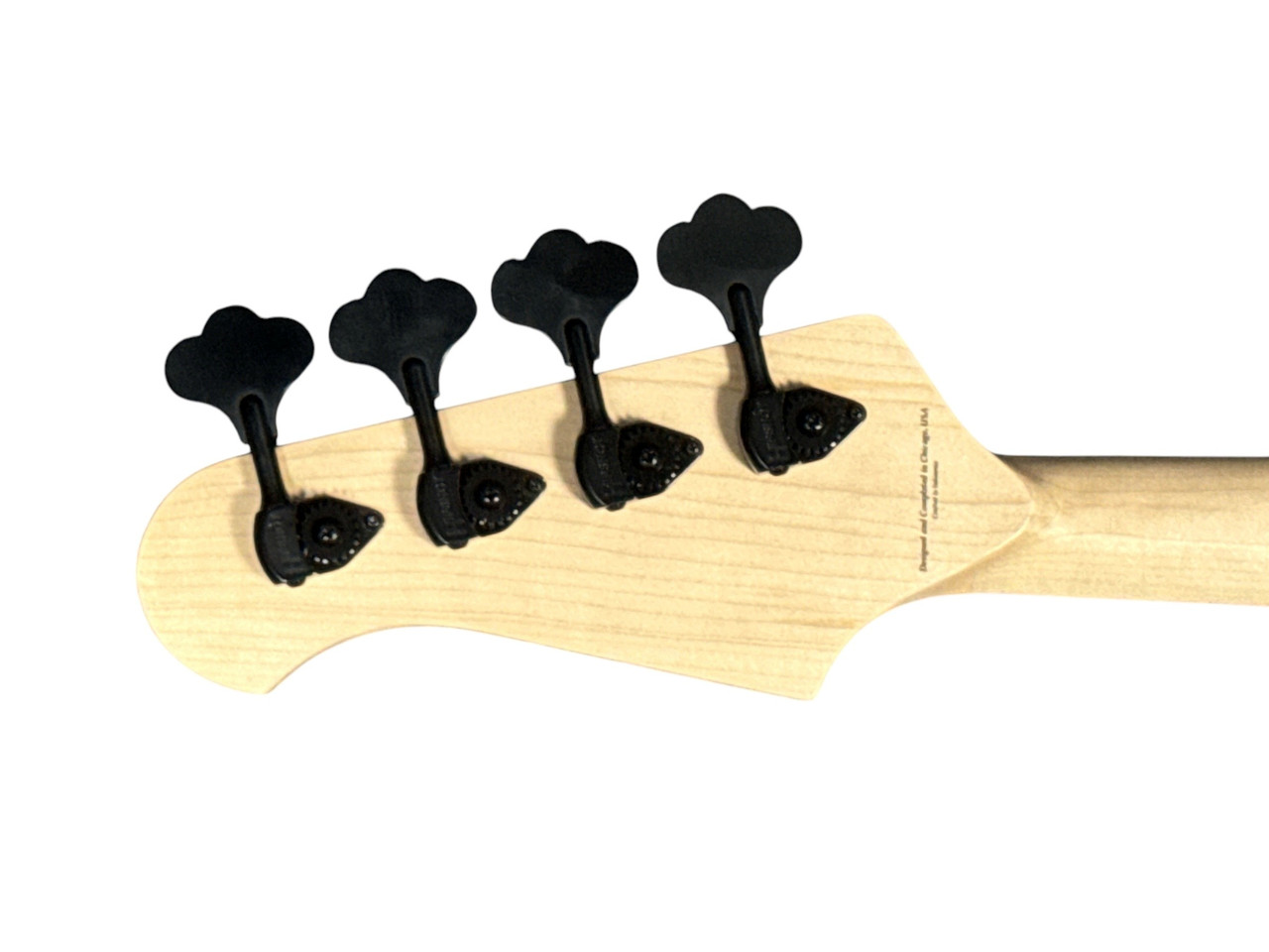 Lakland Skyline 44-64 GZ FRETLESS, Gloss Black / Lined Ebony