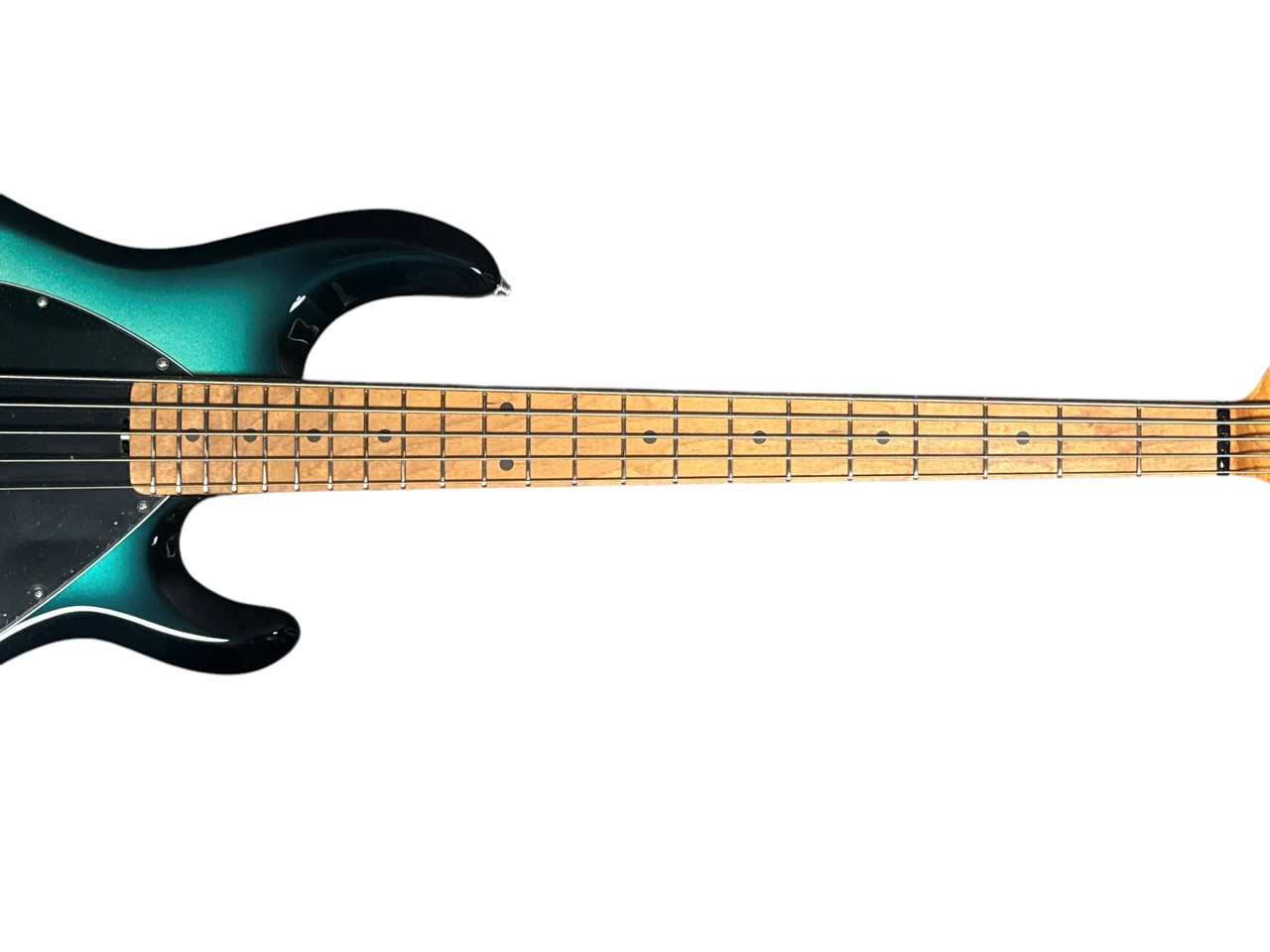 Ernie Ball Music Man StingRay 5 Special, Frost Green with Roasted