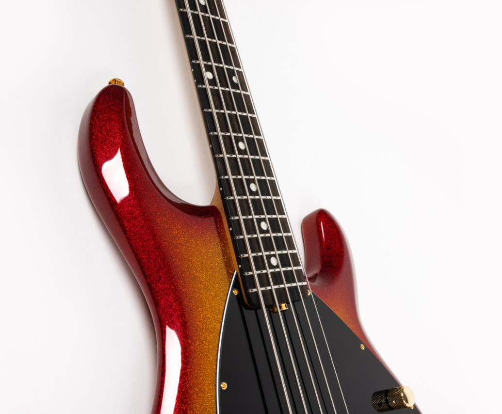 Ernie Ball Music Man StingRay 5 H Special, Cherry Punch / Ebony