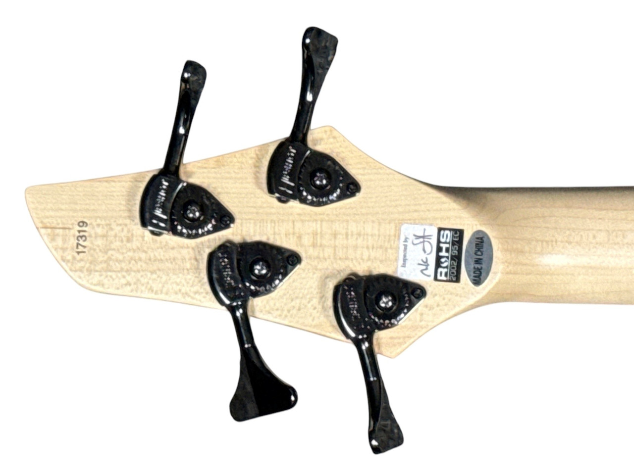 Dingwall NG-3 (4) Metallic Black Gloss w/ Maple Fingerboard 8.9