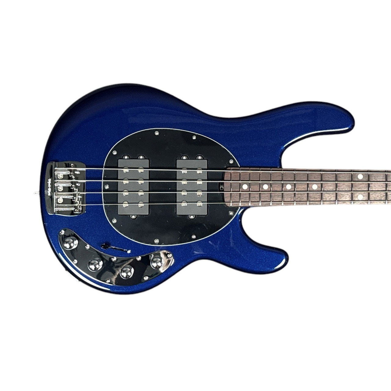 Ernie Ball Music Man StingRay 4 HH Special, Butane Blue / Rosewood
