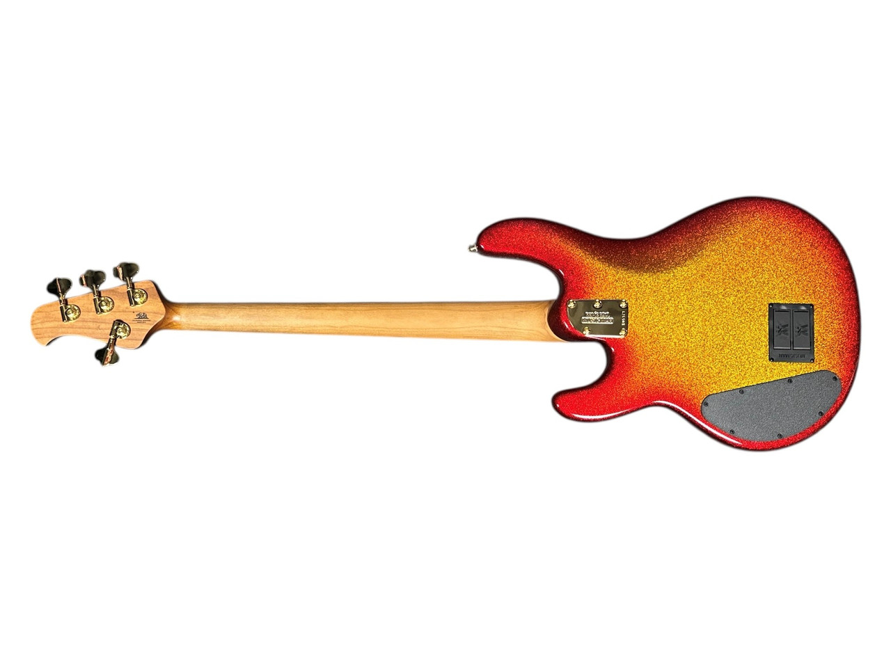 Ernie Ball Music Man StingRay 4 HH Special, Cherry Punch / Ebony