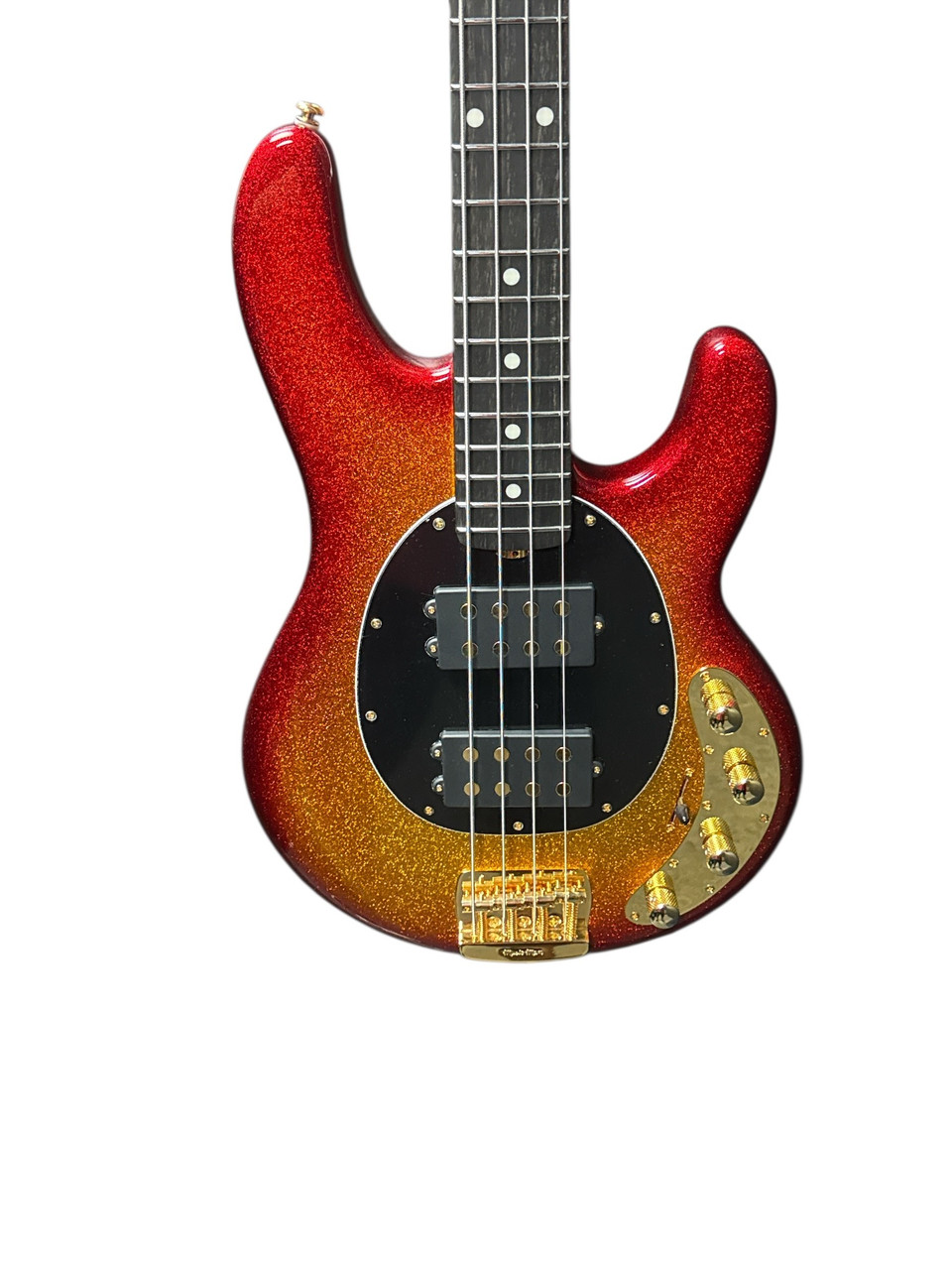 Ernie Ball Music Man StingRay 4 HH Special, Cherry Punch / Ebony