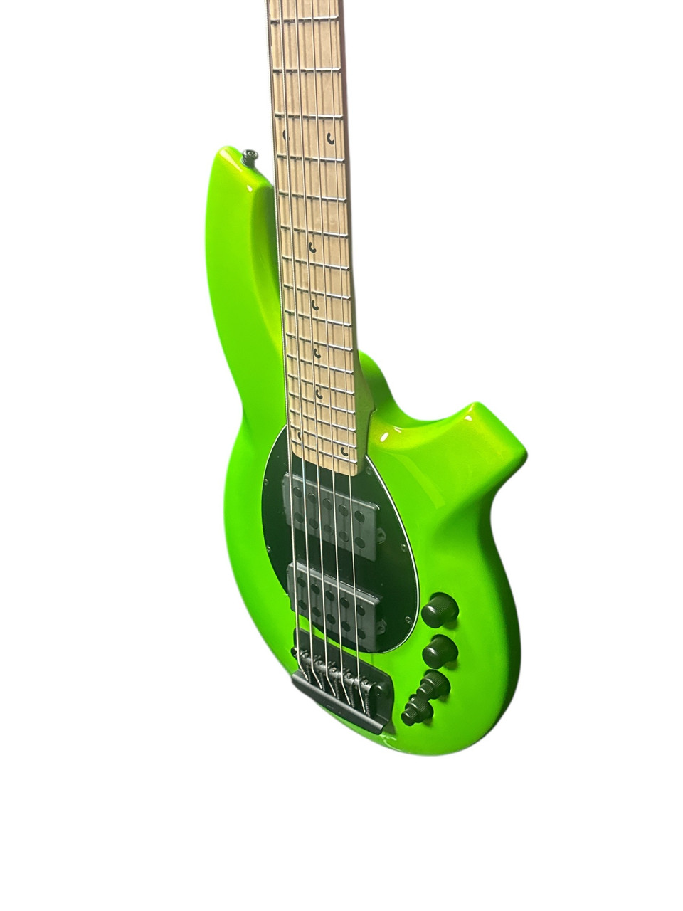 Ernie Ball Music Man Bongo 5 HH, Mantis Green / Maple *On Order