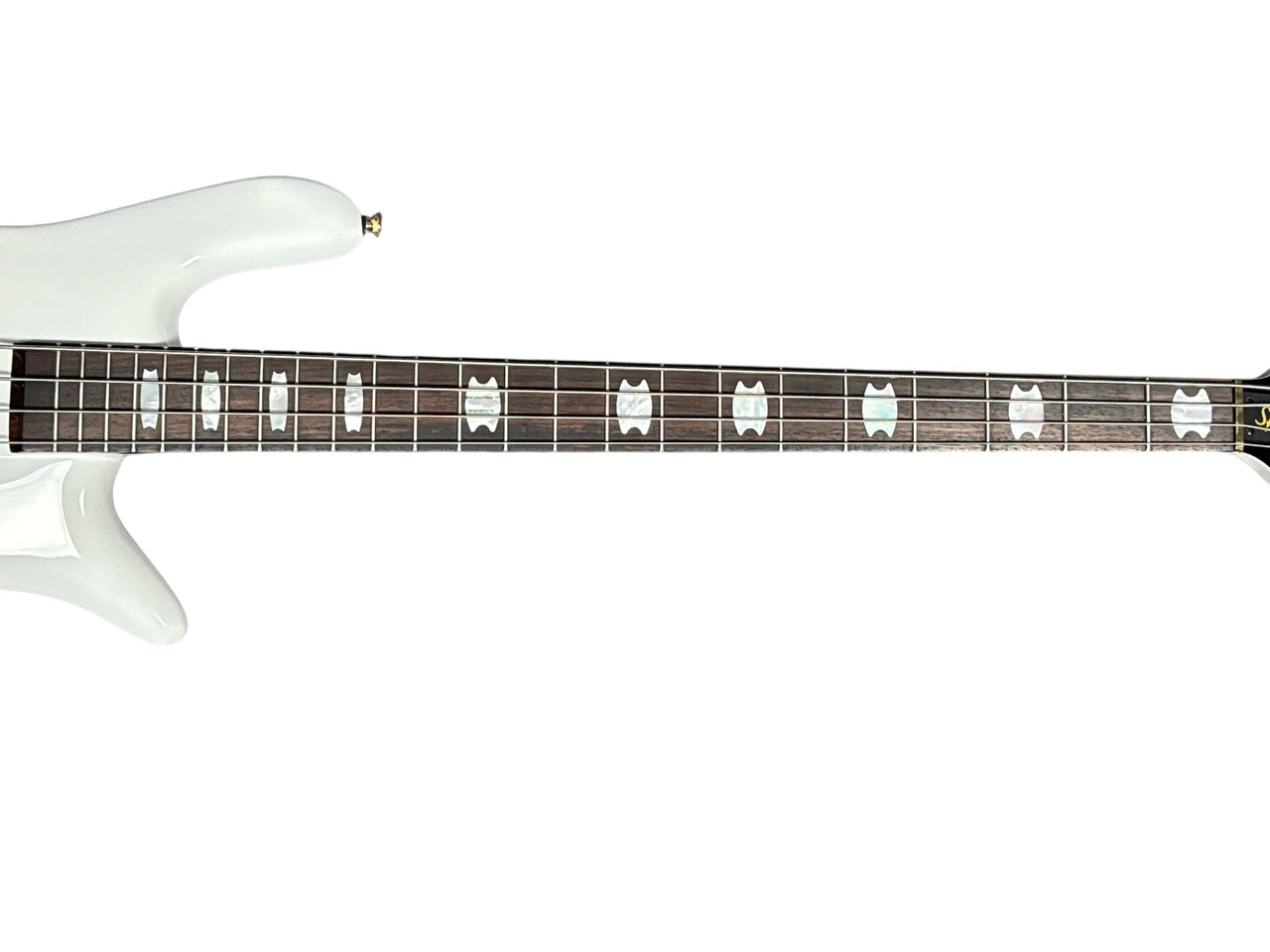 ベース Spector EURO 4 CLASSIC Lacquer AgedWhite Spector Euro 4 Classic Solid White Gloss | USA