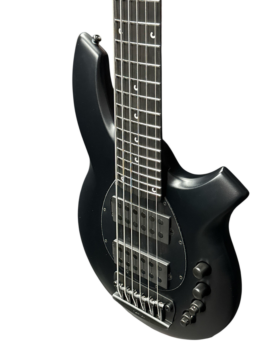 ベース MUSICMAN BONGO 6 HH Stealth Black Platinum Ernie Ball Music Man Bongo 6 HH 6-String Bass