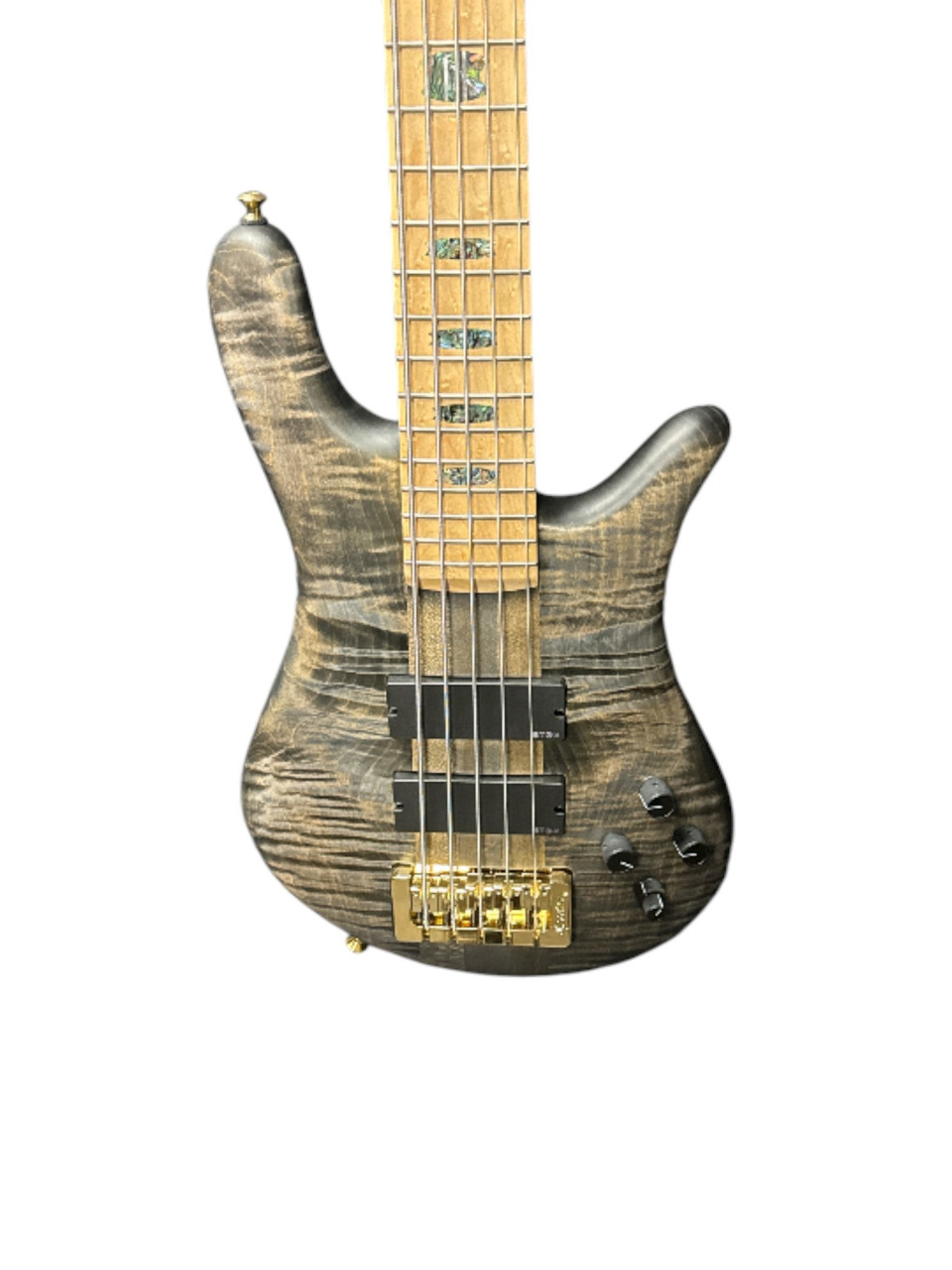 Spector USA NS-5XL, Super Faded Black Oil w/ BEM and Haz-Lab