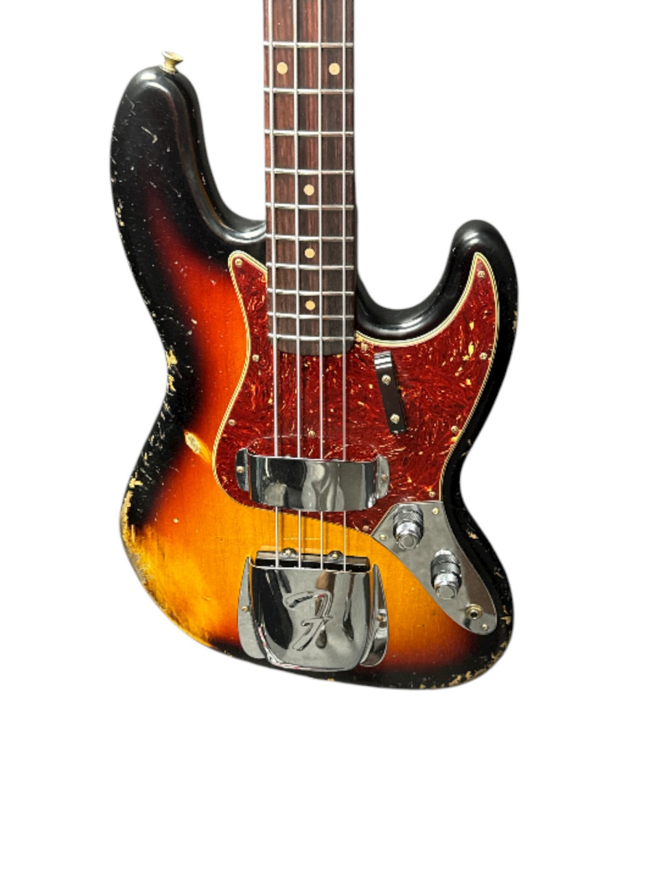 Fender Custom Shop Time Machine Heavy Relic 1961 Jazz Bass, Faded