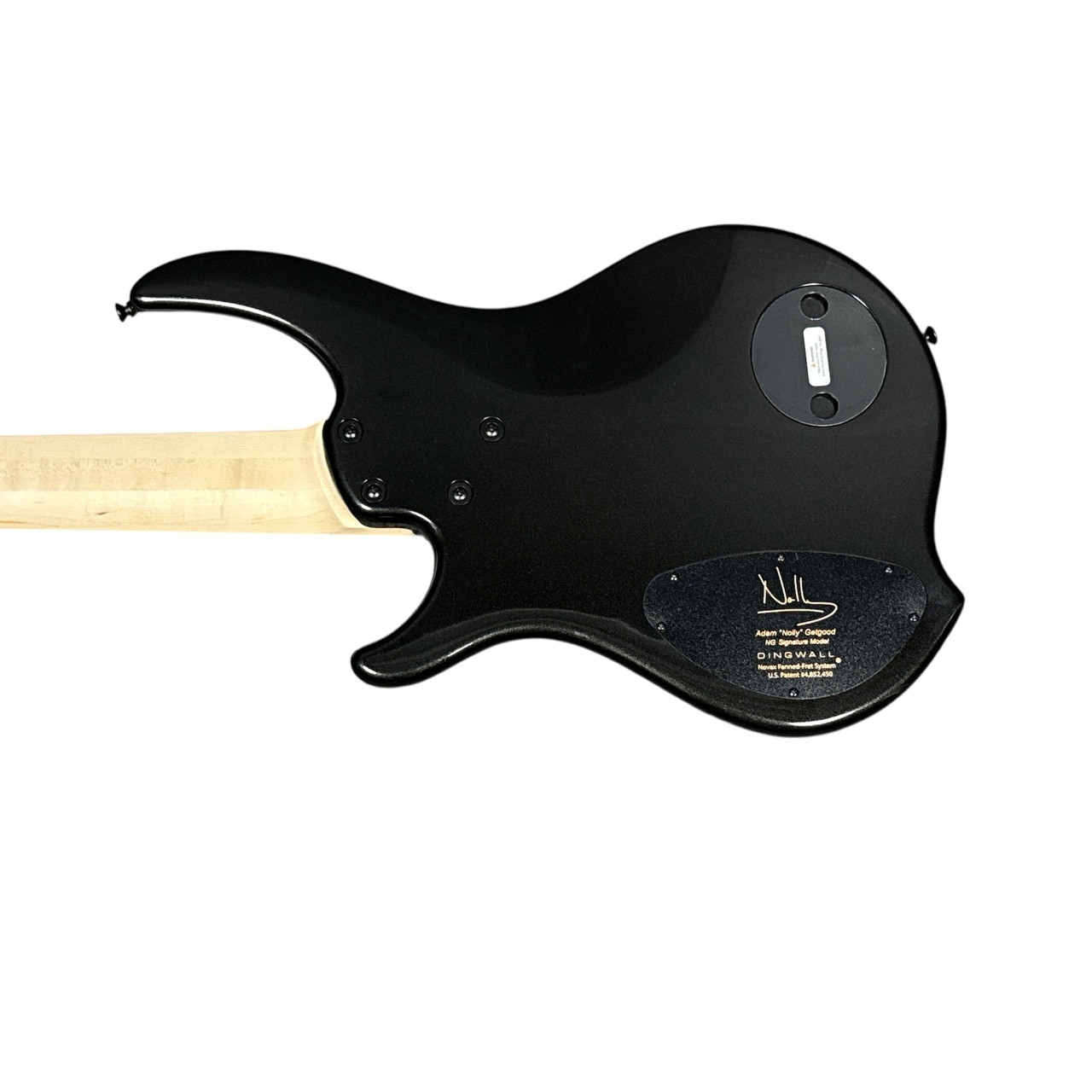 Dingwall NG-3 (5), Black Metallic Gloss / Maple 9.3 LBS *IN STOCK***