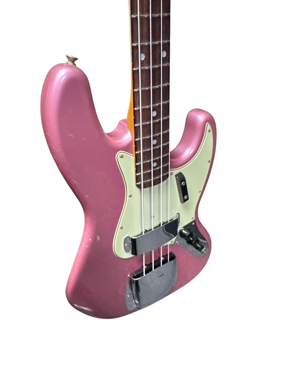 Fender Custom Shop Journeyman 1965 Jazz Bass, Faded Burgundy Mist