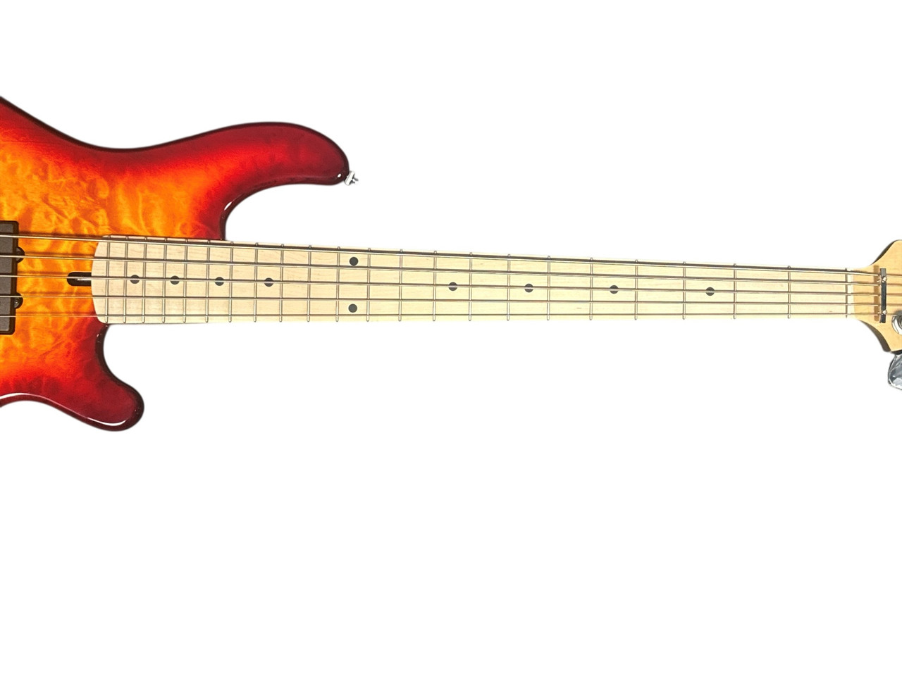 Lakland Skyline 55-02 Deluxe, Honey Burst Quilt Maple Top / Maple