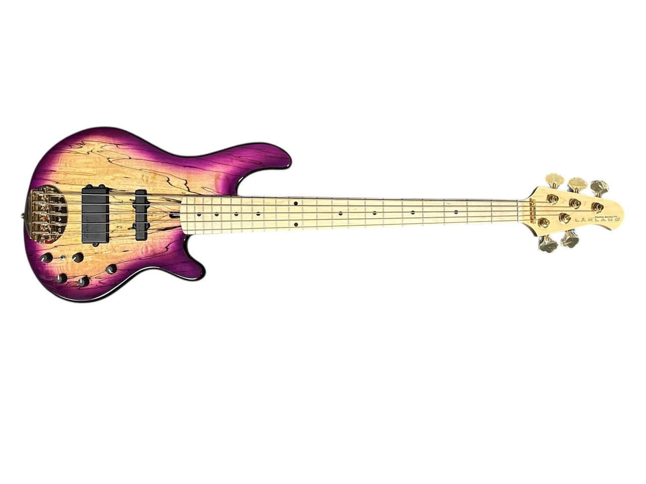 Lakland Skyline 55-02 Custom, Spalt Violet Burst / Maple 9.5 LBS
