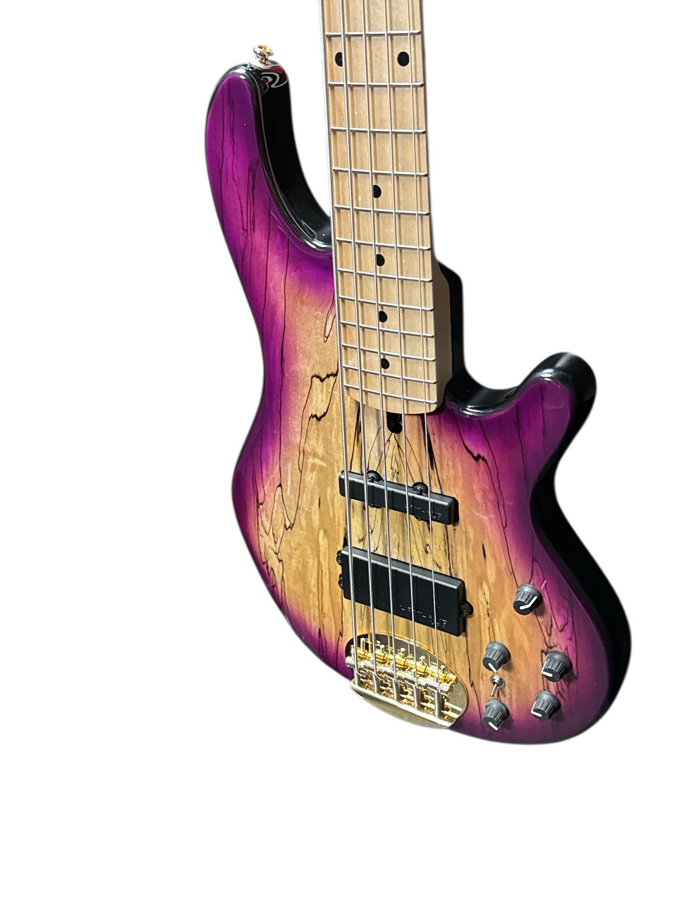 Lakland Skyline 55-02 Custom, Spalt Violet Burst / Maple 9.5 LBS