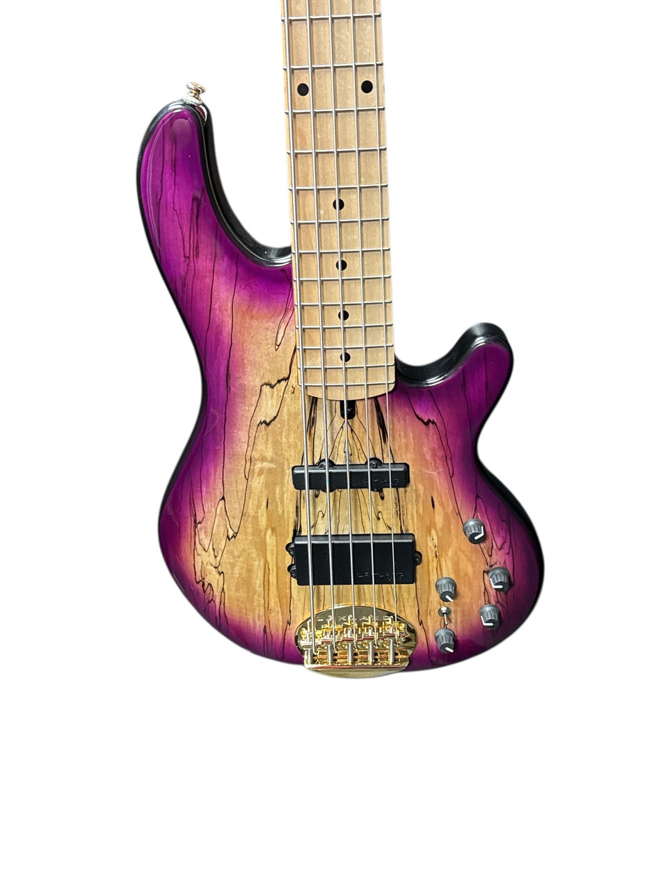 Lakland Skyline 55-02 Custom, Spalt Violet Burst / Maple 9.5 LBS
